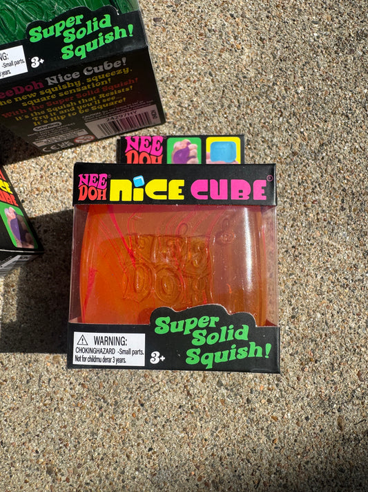 Swirl Sensory Squishy Cube
