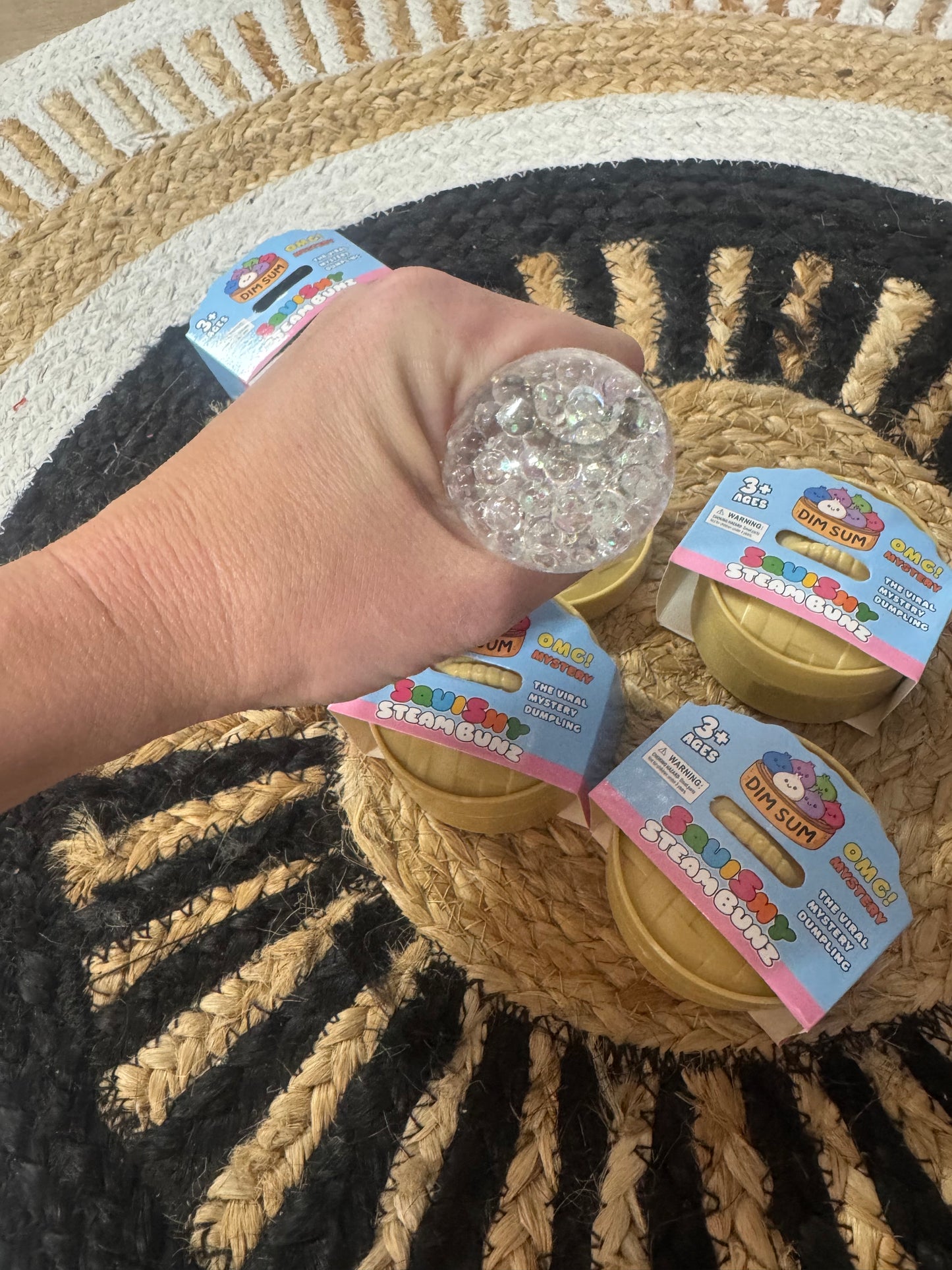 MINI Mystery Glitter Dumpling Squishy