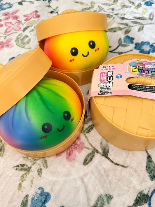 XL Mystery Tie-Dye Dumpling Squishy Slow Rising Sensory Toy