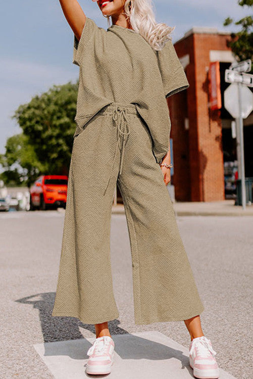Apricot Textured Set