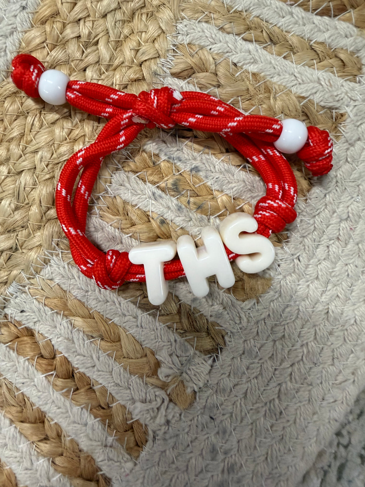 Tomball High School Rope Bracelet