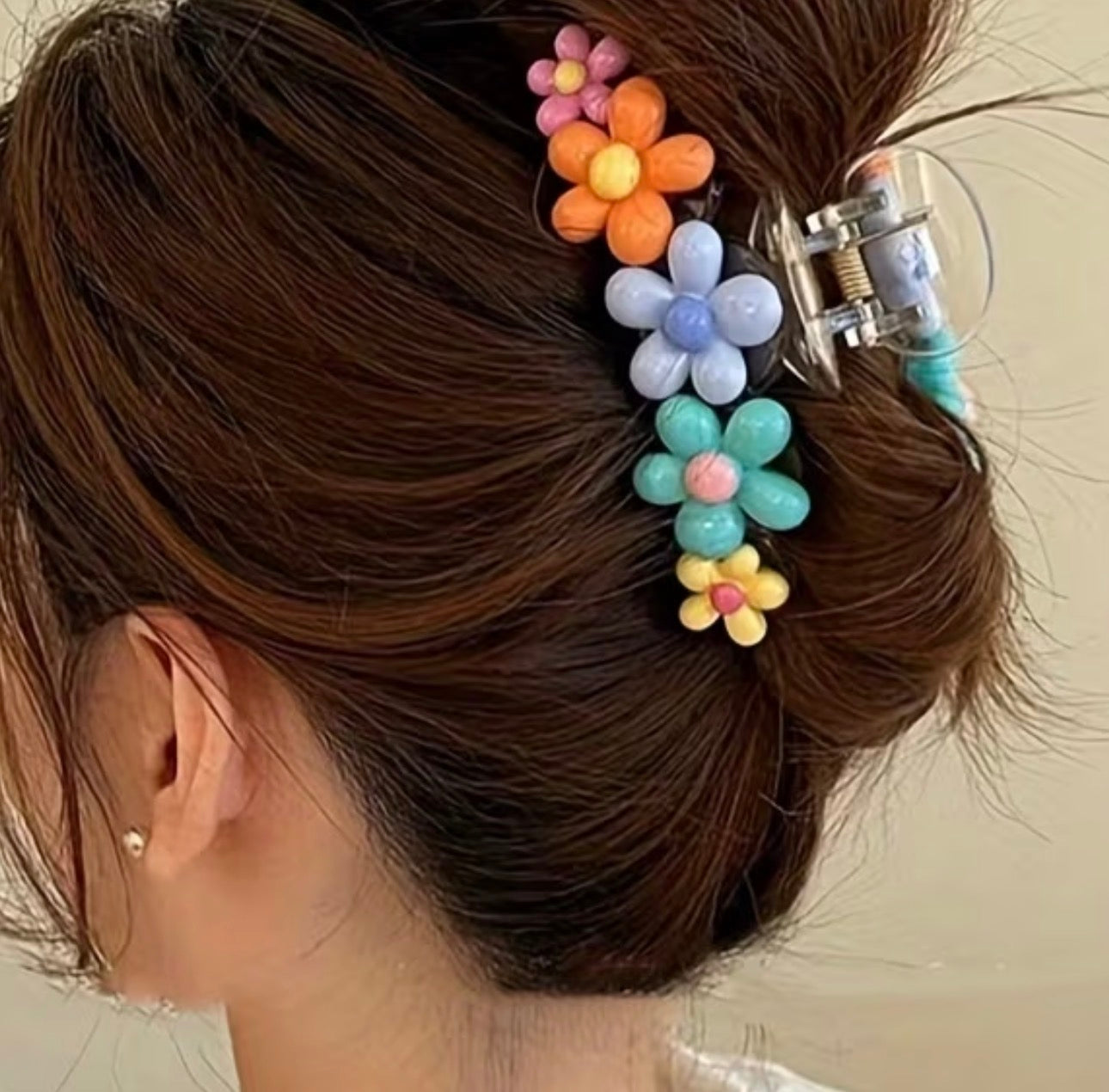 Flower Power Claw Clip