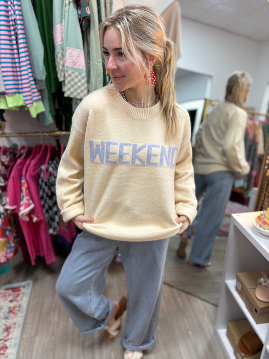 Weekend Dreams Sweater