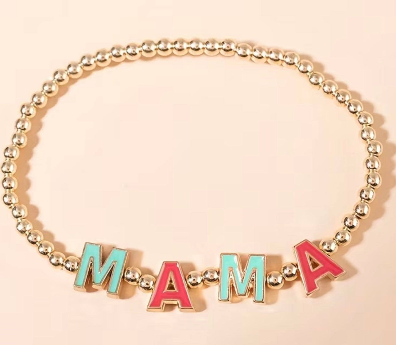 Mama Beaded Bracelet