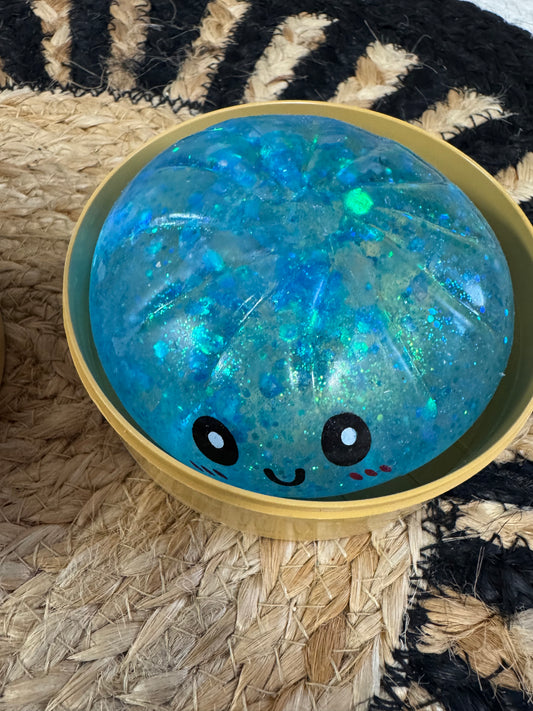 Premium Slow Rise Glitter Dumpling Squishy