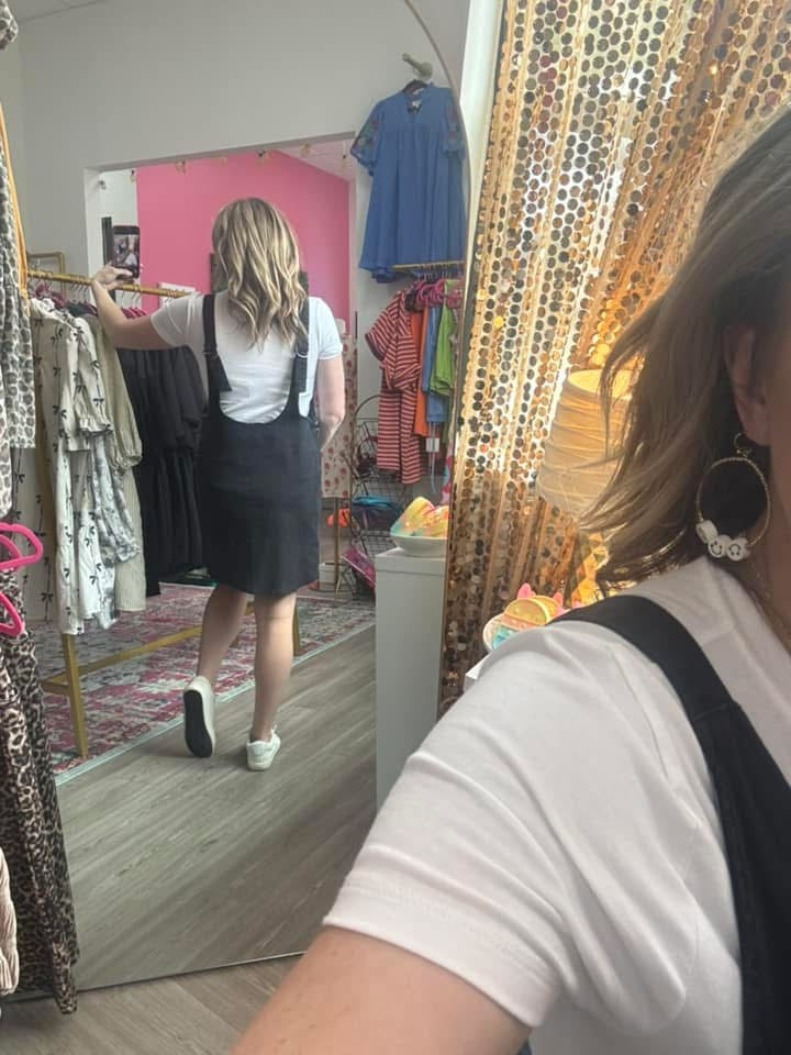 Denim Dress Overalls