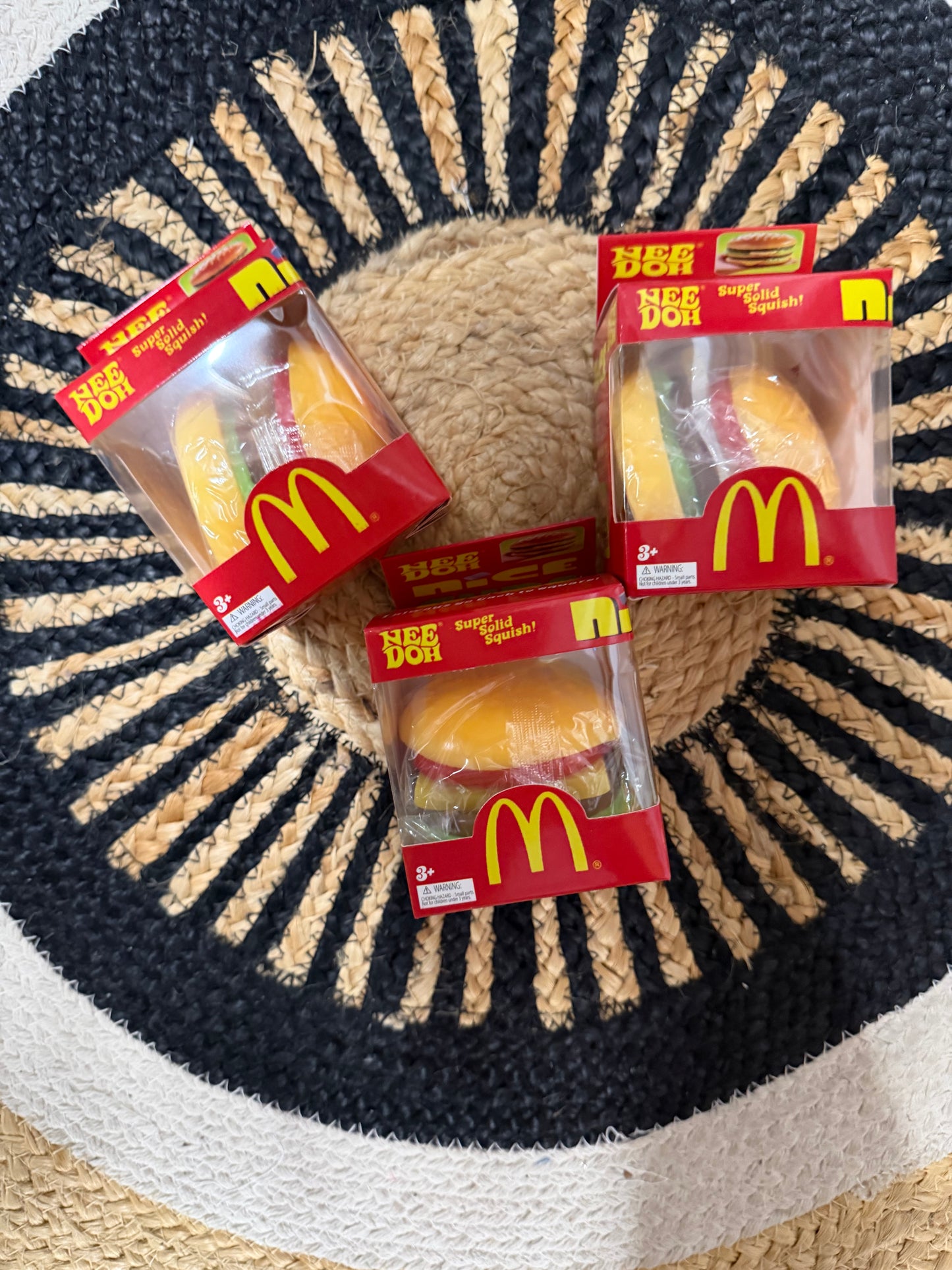 Burger Squishy Sensory Toy