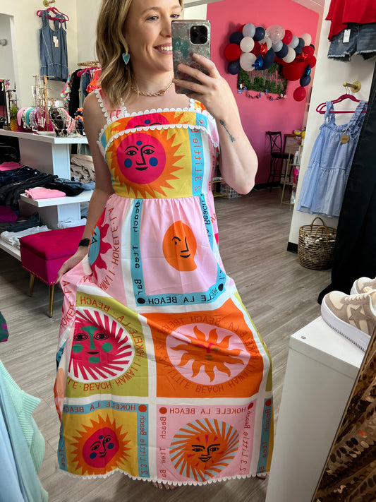 Sun Day Fun Day Maxi Dress