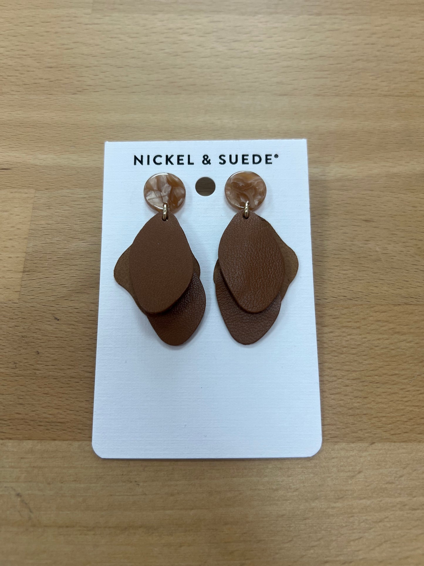 Nickel & Suede Hazelnut Weston
