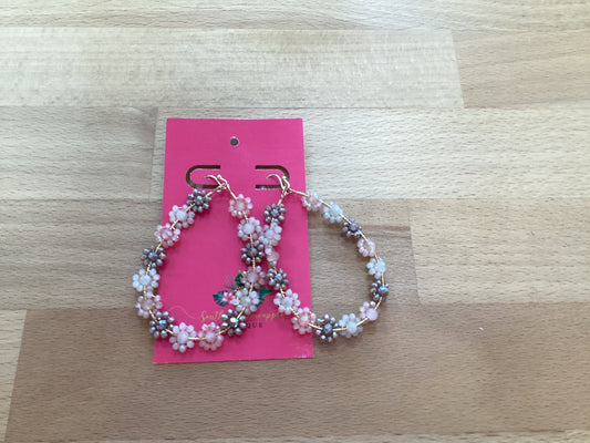 Flower Dangle Earrings