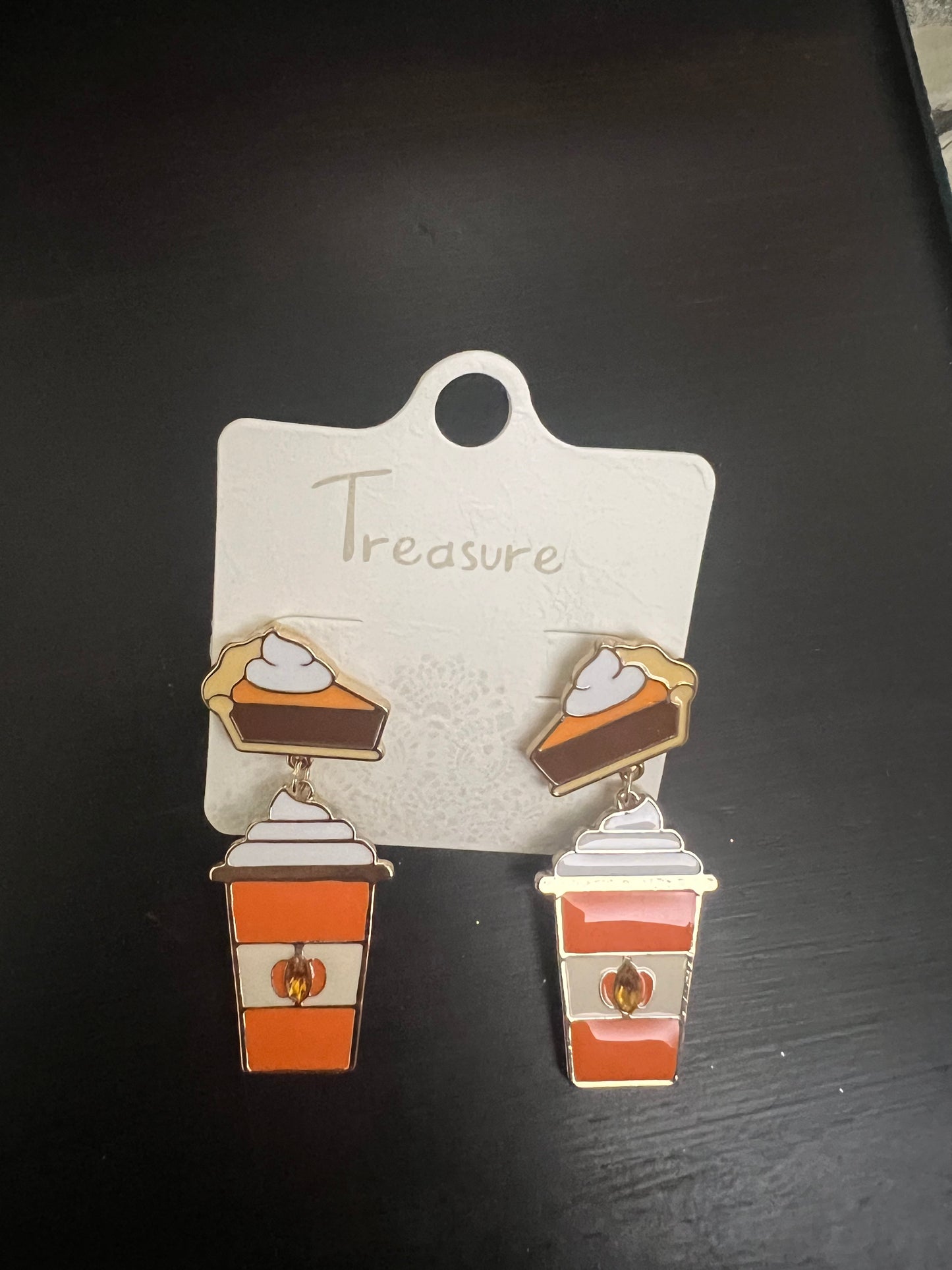 Pumpkin Earrings