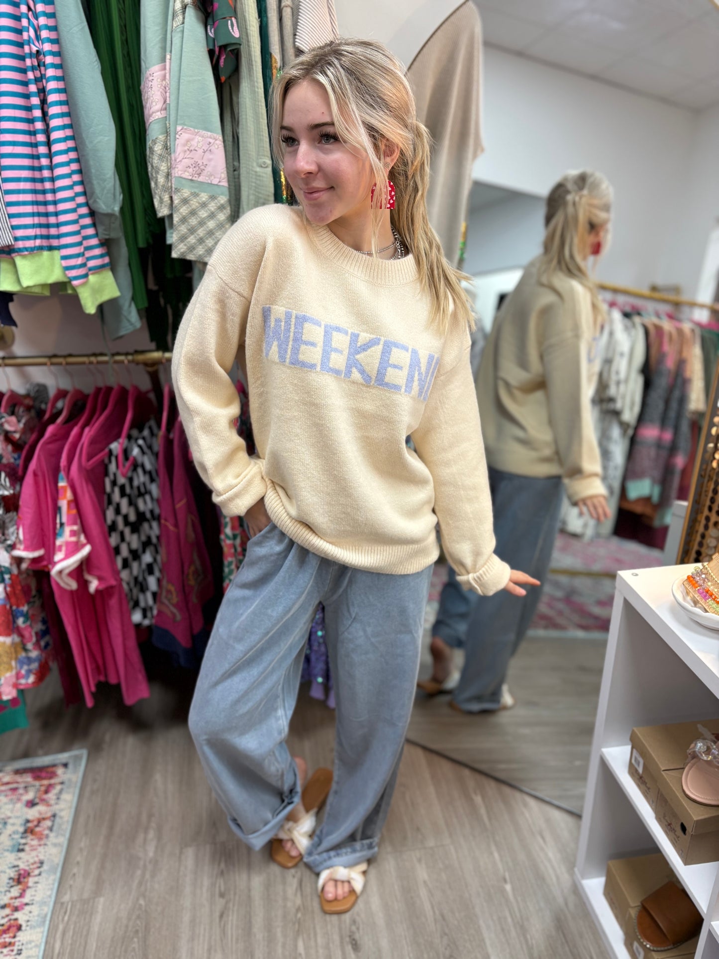 Weekend Dreams Sweater