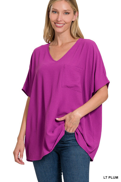 Everyday Blouse - Plum