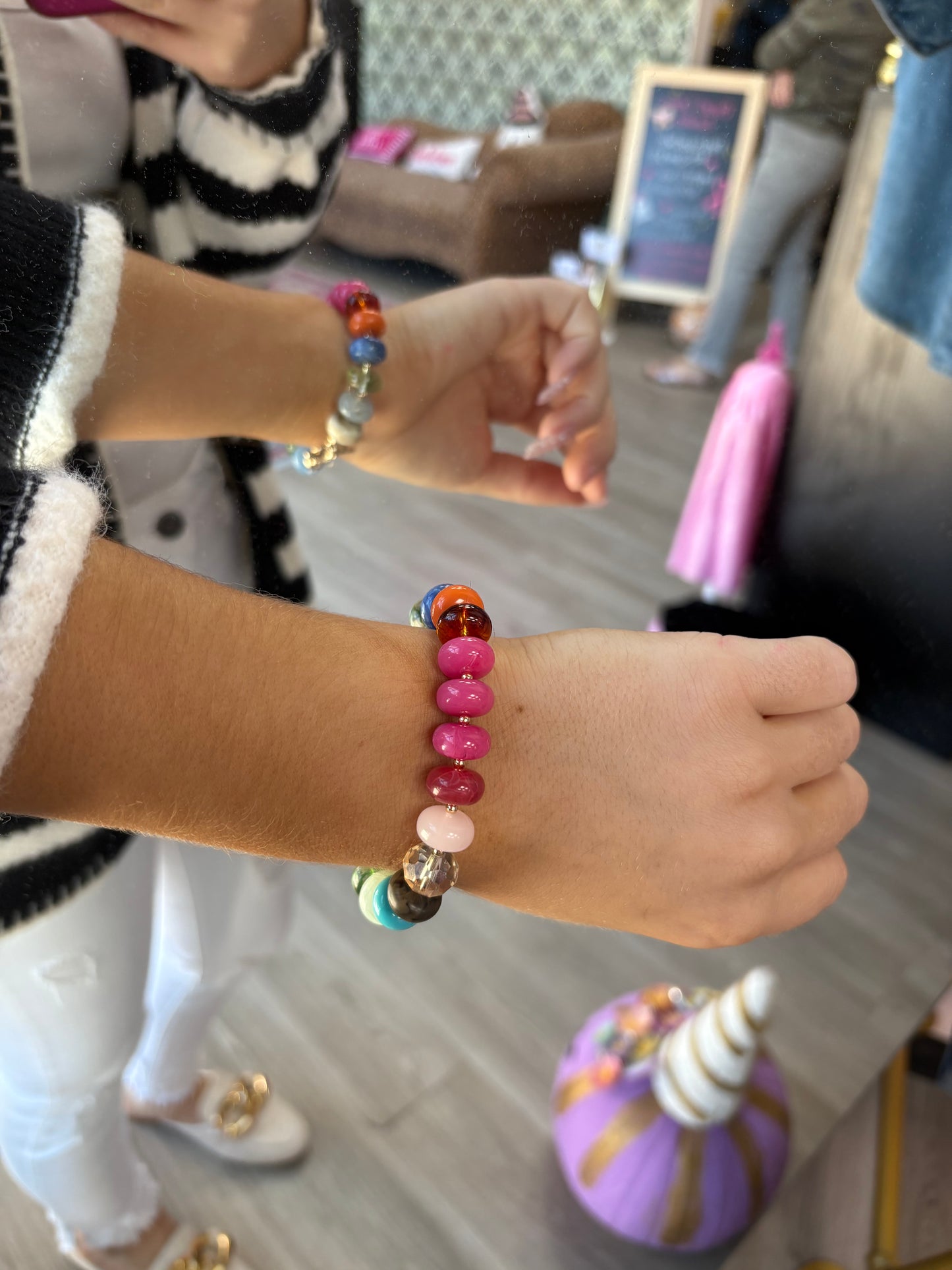 Candy Cloud Toggle Bracelet