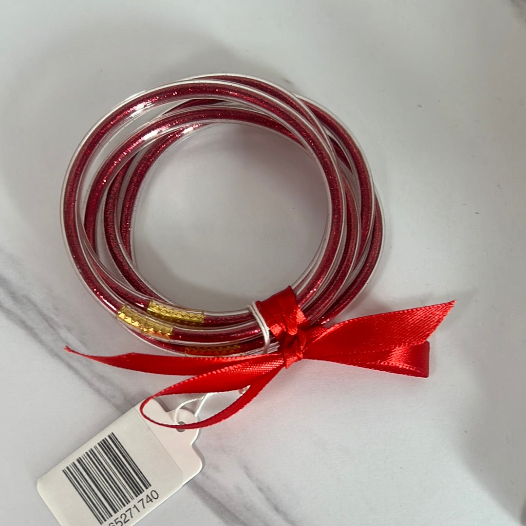 Red Tube Bracelet