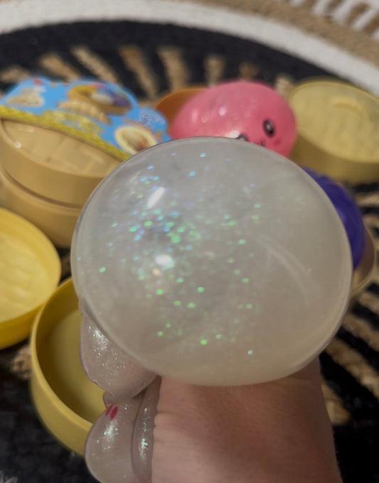 Light-Up Mystery Glitter Dumpling Squishy