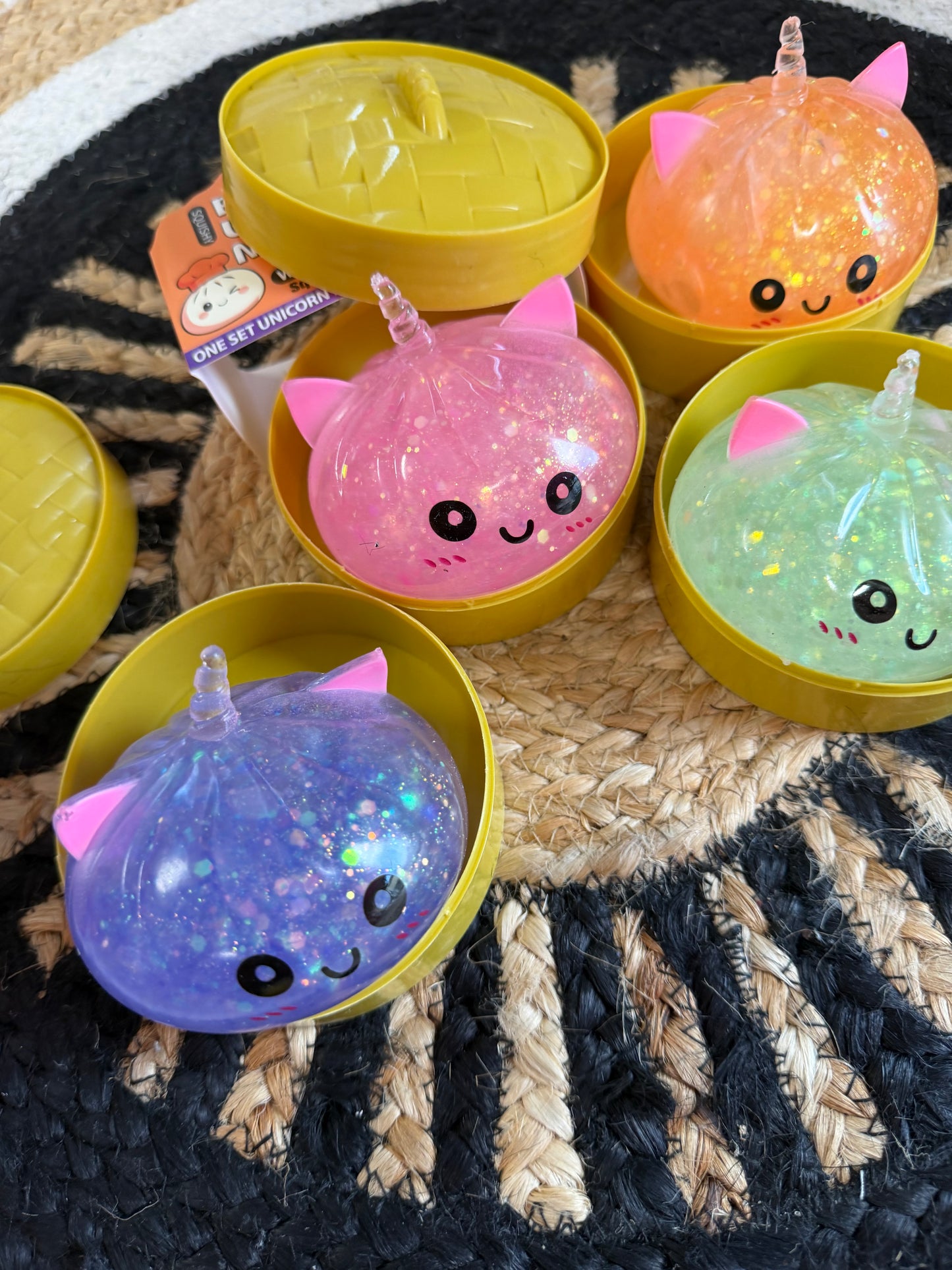 Glitter Unicorn Squishy Toy