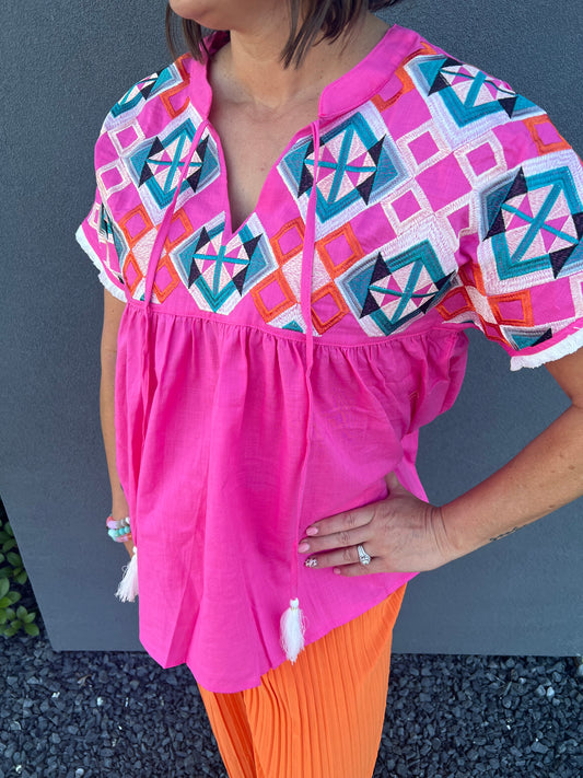 The Senorita Babydoll Top