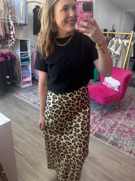 Wild Intentions Midi Skirt