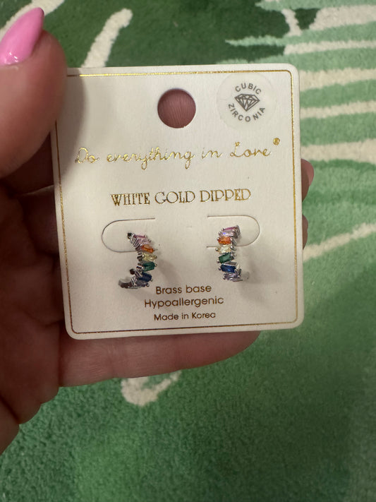 Rainbow Huggies (gold & silver)