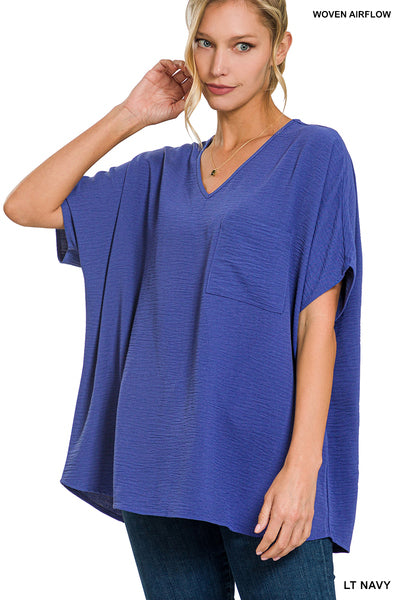 Everyday Blouse - Royal Blue