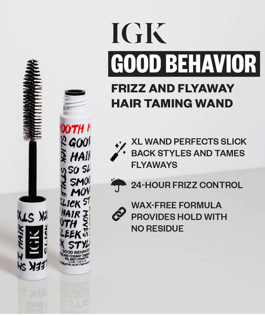 IGK Taming Wand | No-Frizz, No-Flyaway Styling Serum
