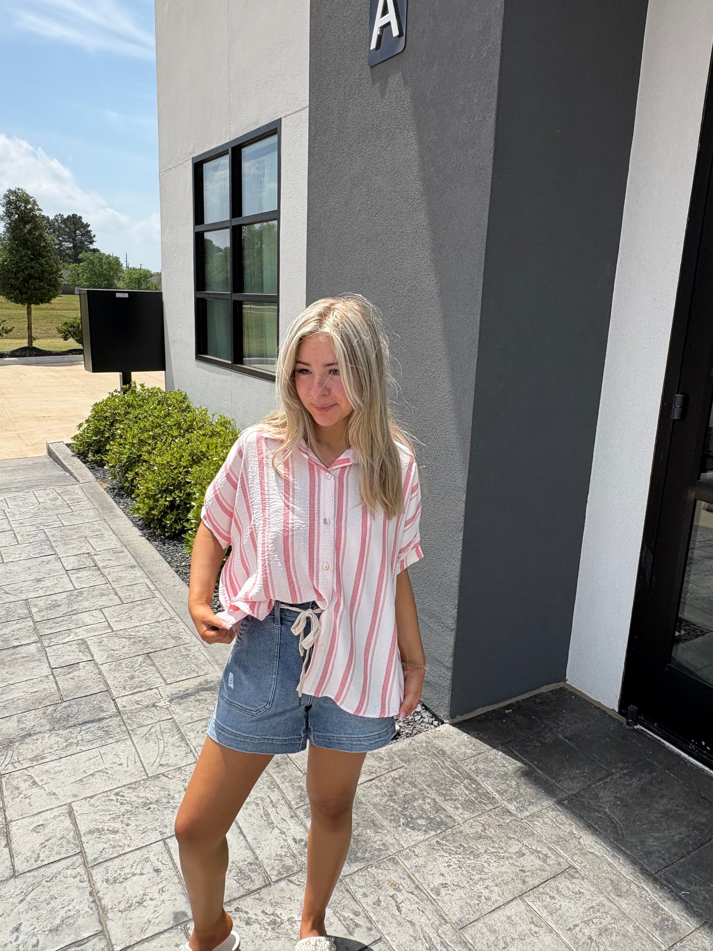 High Rise Vintage Wash Judy Blue Shorts