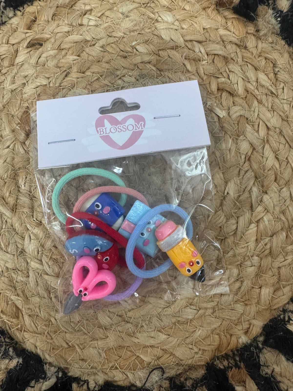 Back to School Ponytail Holder Set
