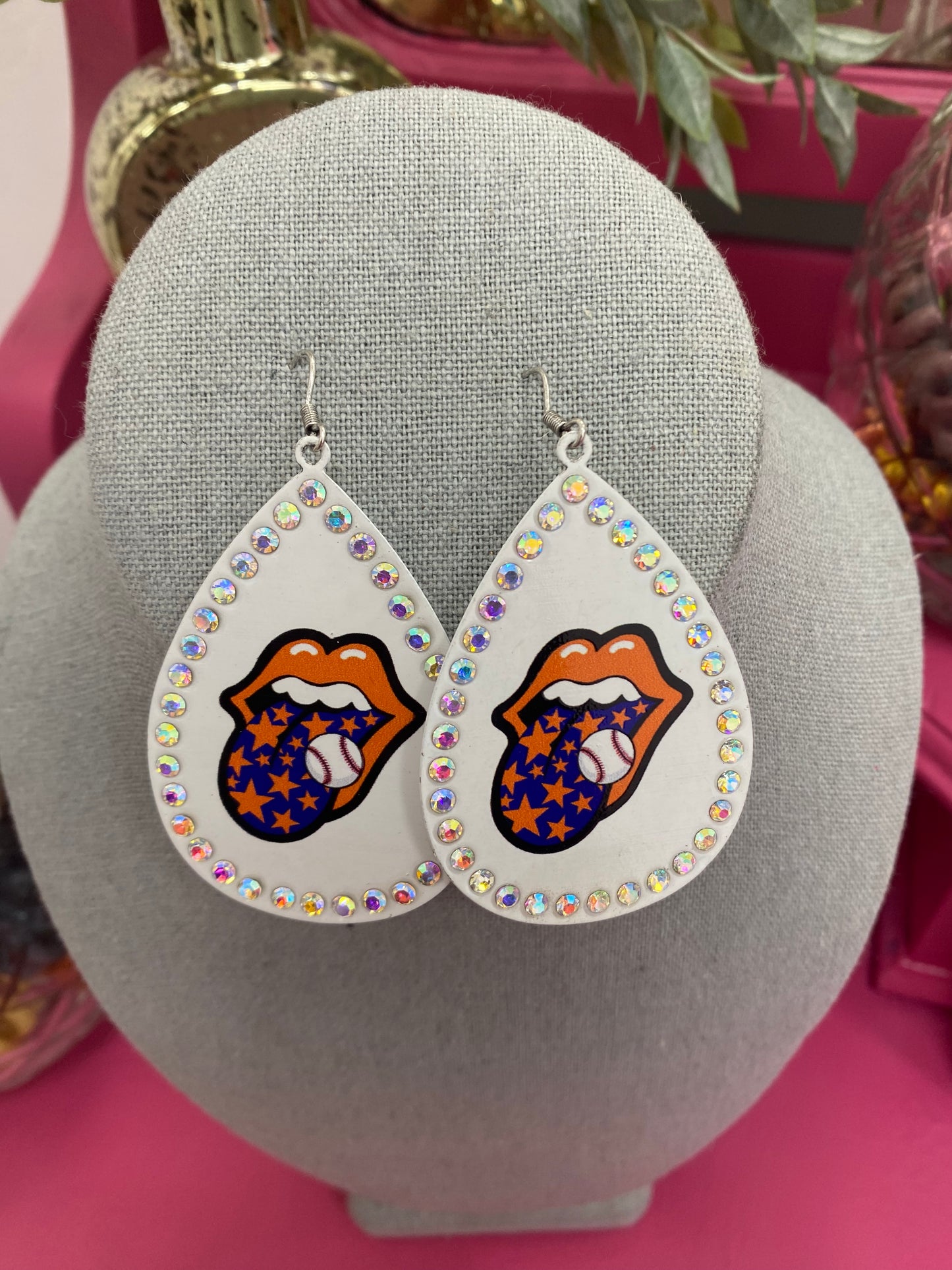 Astros Rolling Stone Dangles