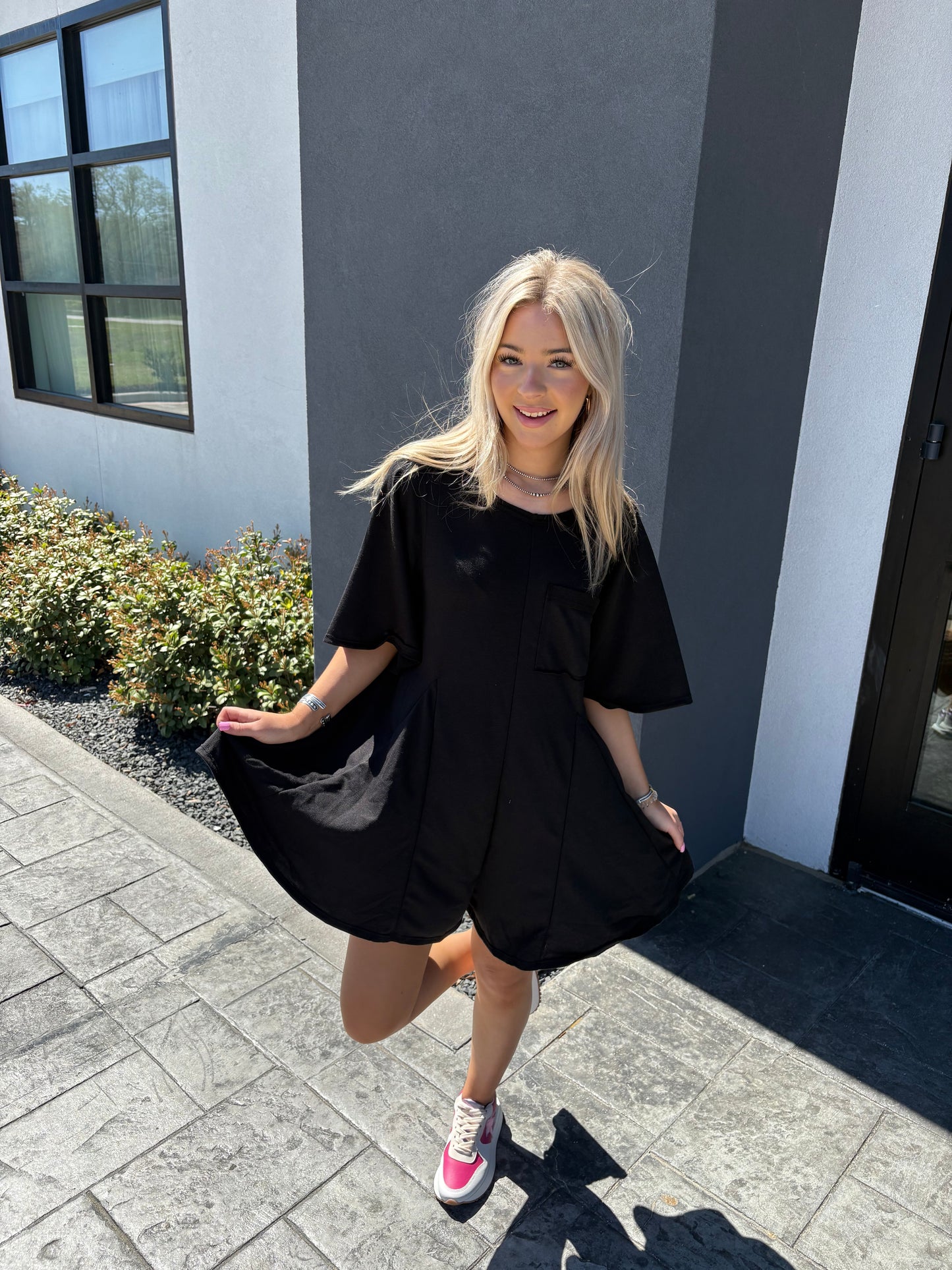 Black Romper/Dress