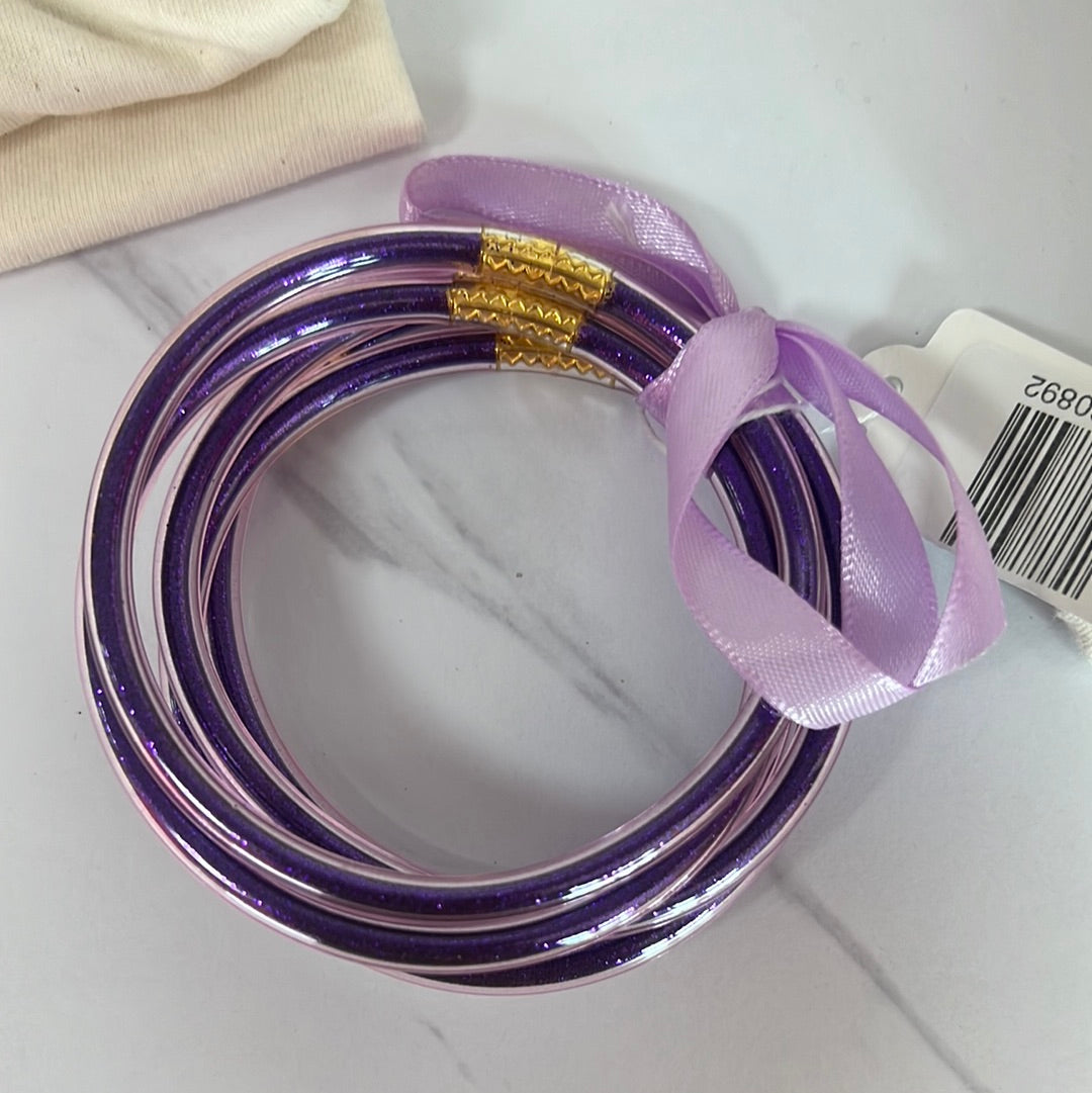Purple Tube Bracelet