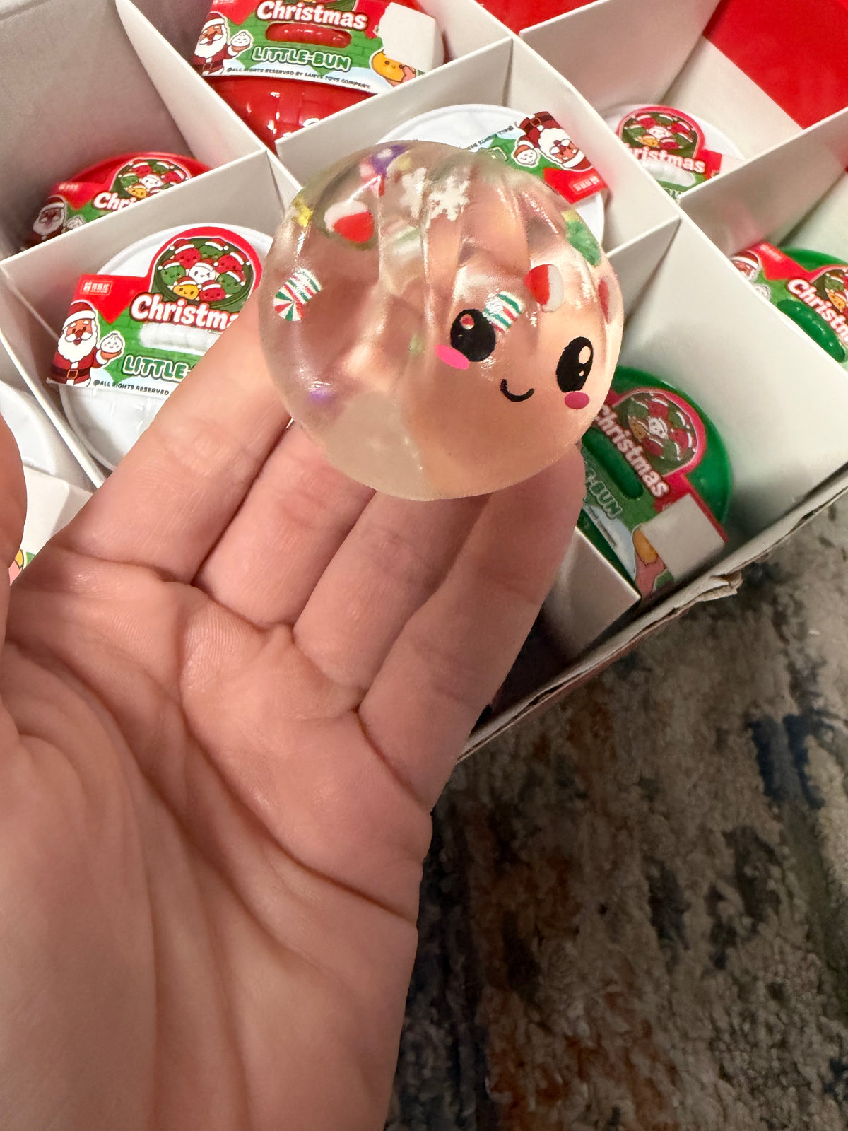 Christmas Little-Bun Slow-Rise Squishy Toy