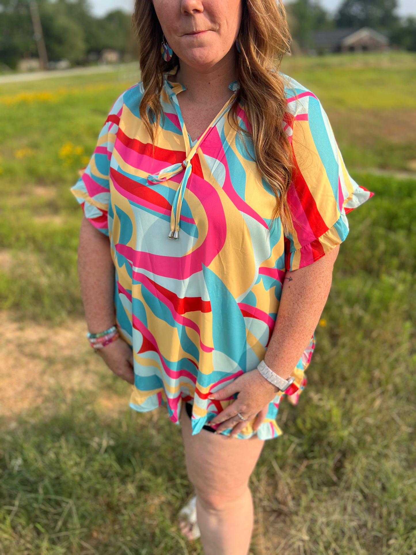 1970 Far Out Oversized Blouse