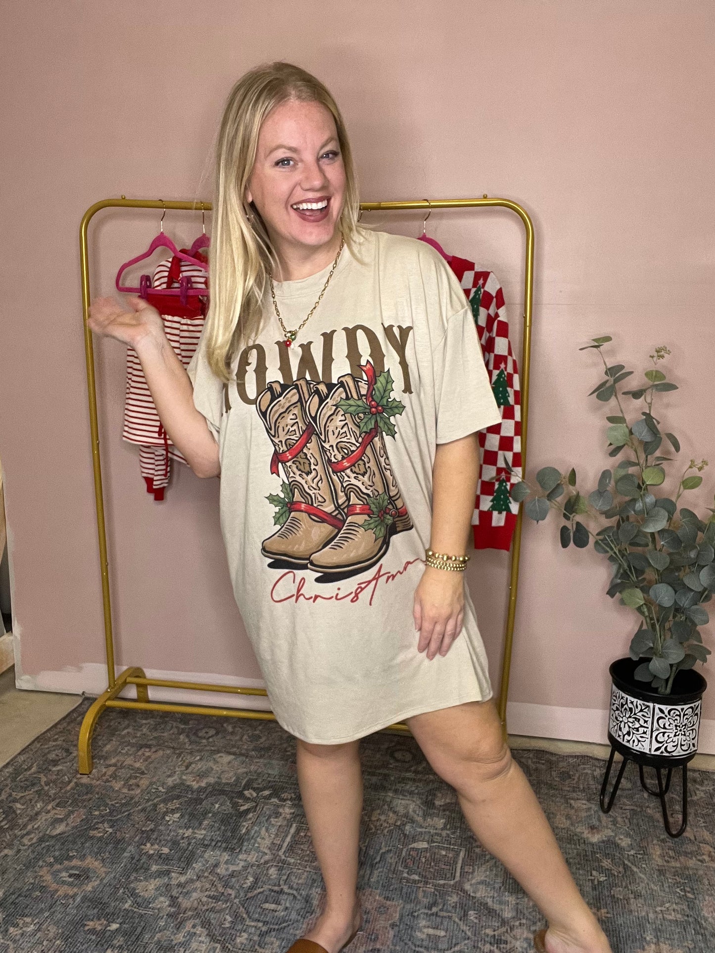 Howdy Christmas Dress