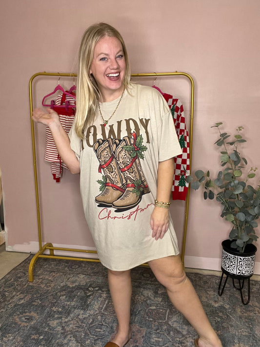 Howdy Christmas Dress