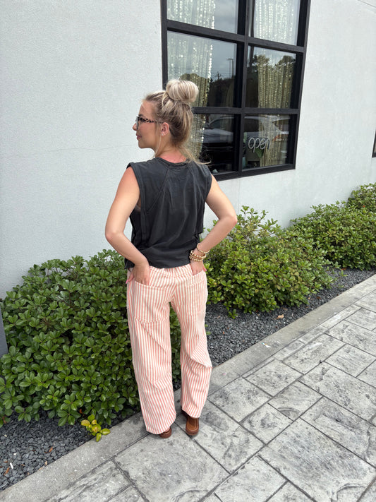 The Essential Muscle Tank – Ash Black