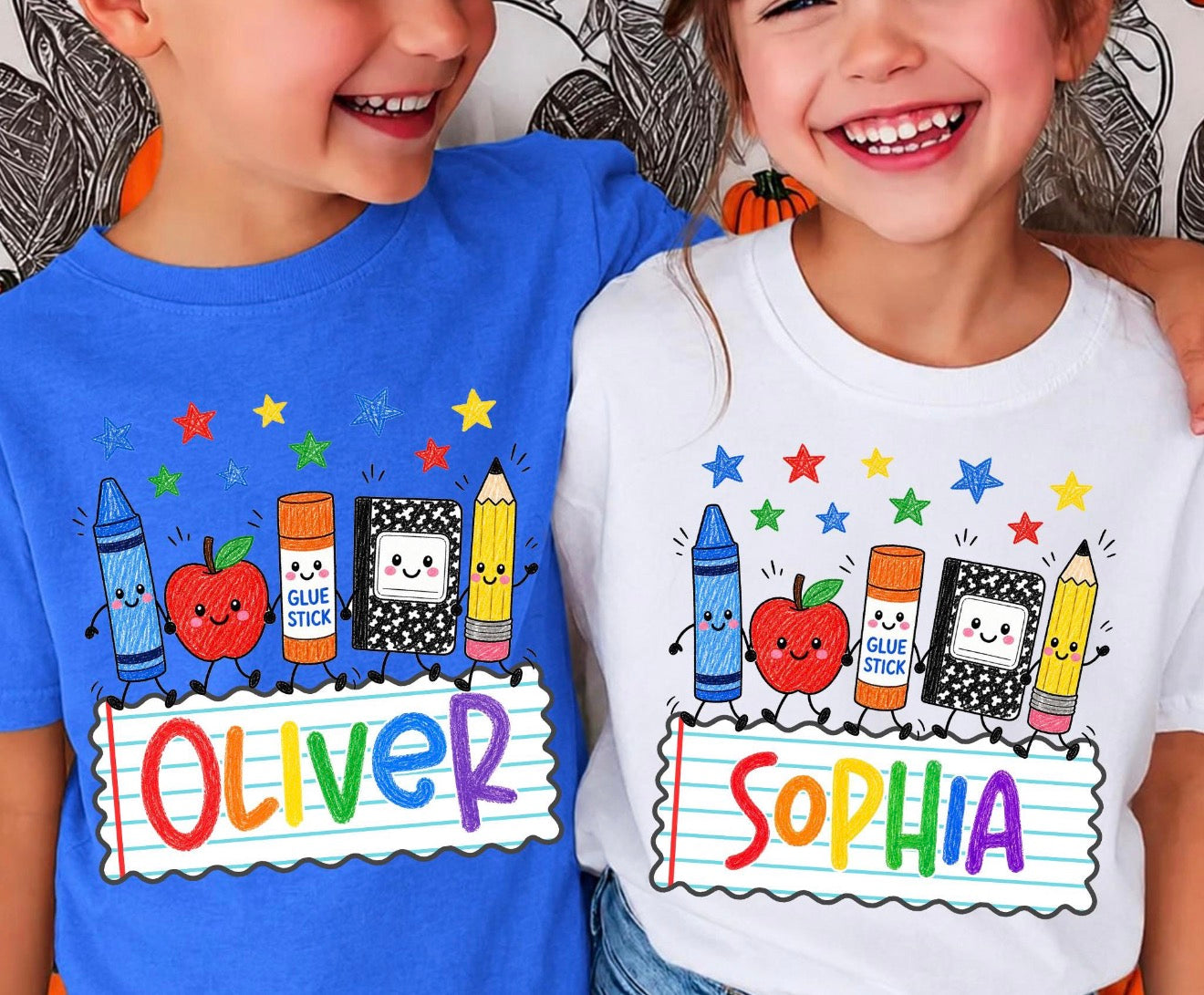 Custom Name Back-to-School Youth Tee
