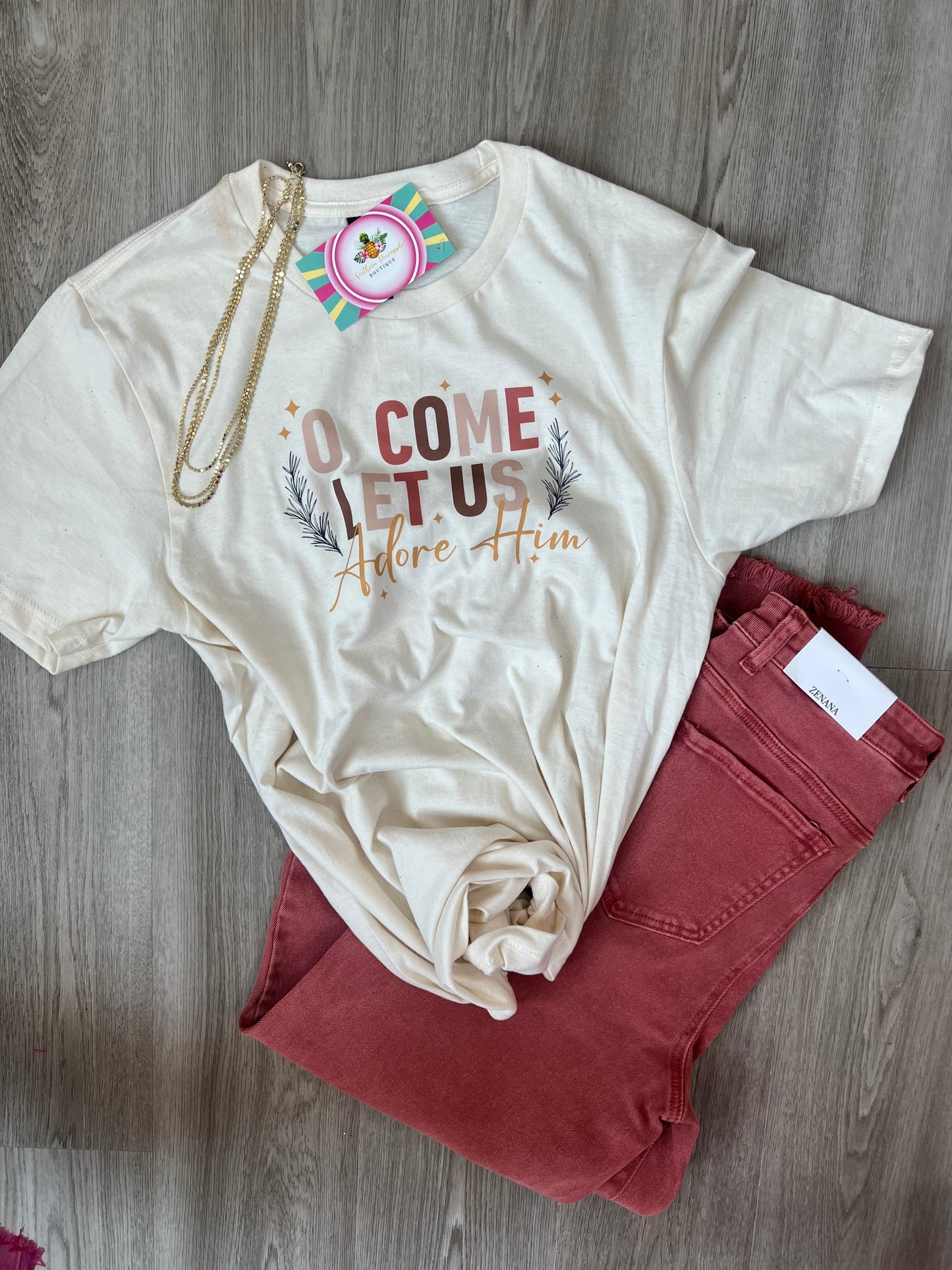 Adore him tee