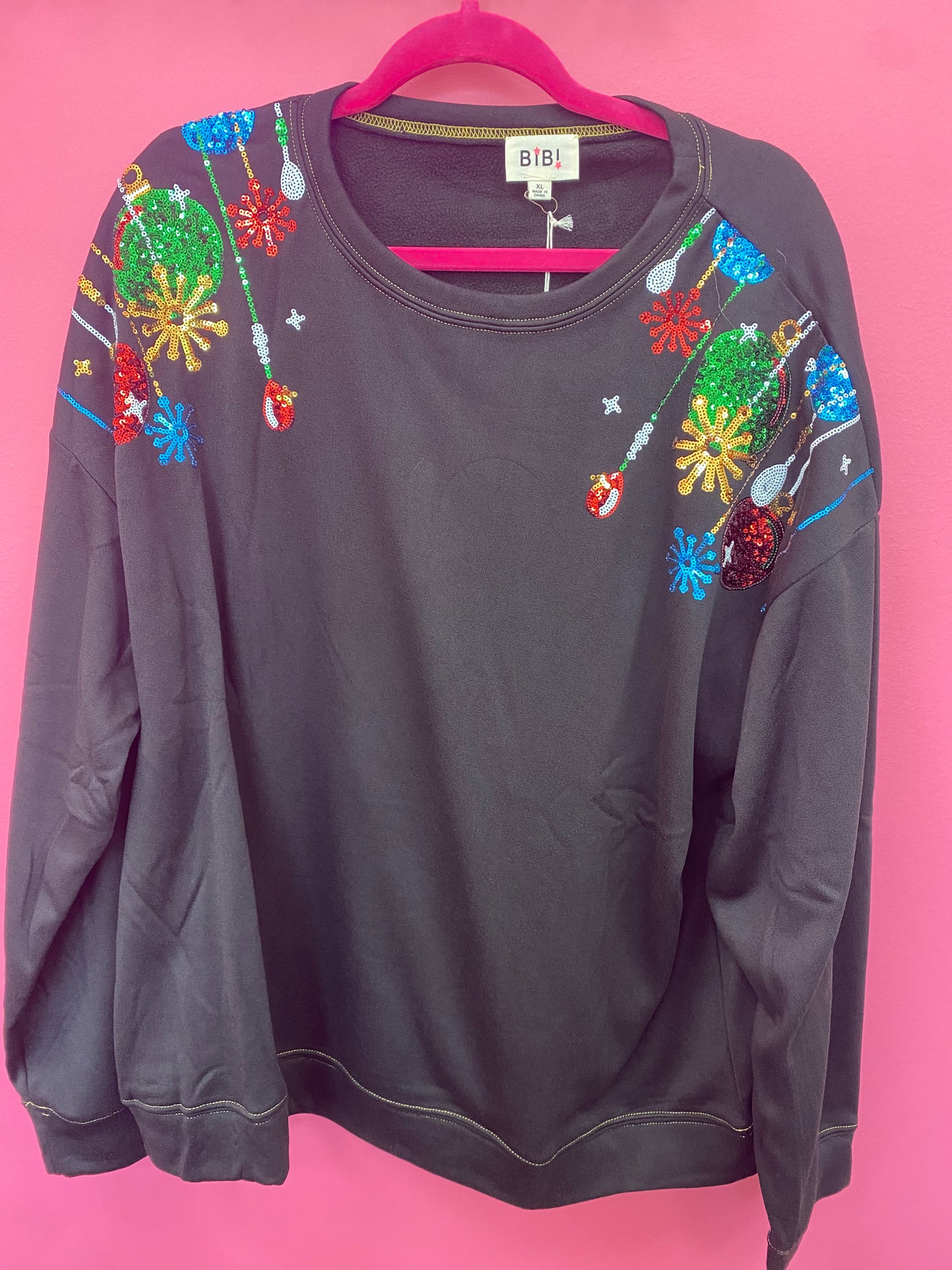 Sequin ornament