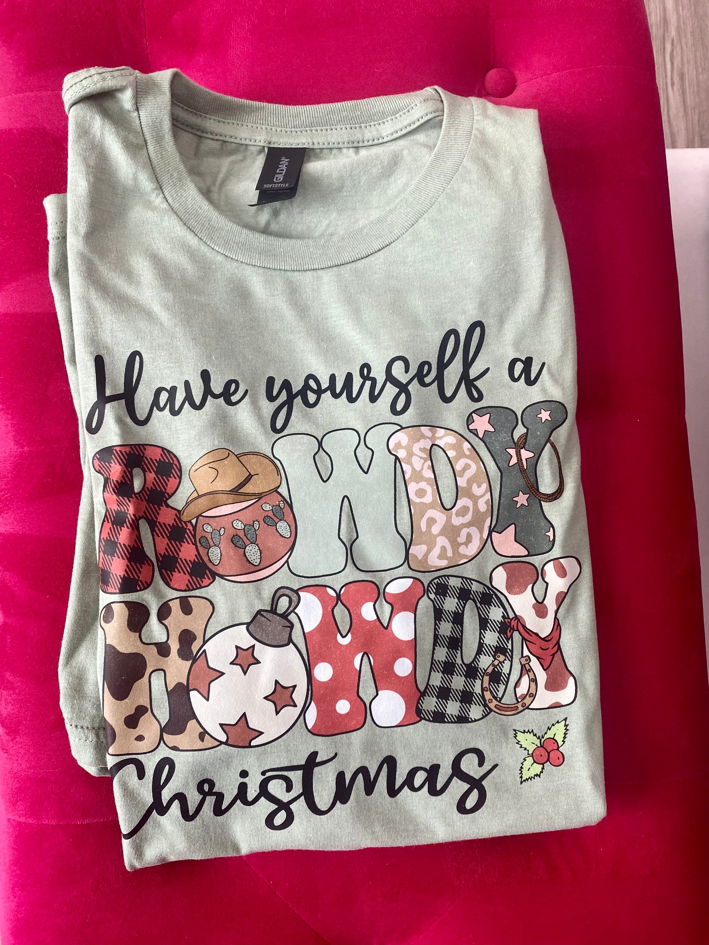 Rowdy, Howdy Christmas Tee