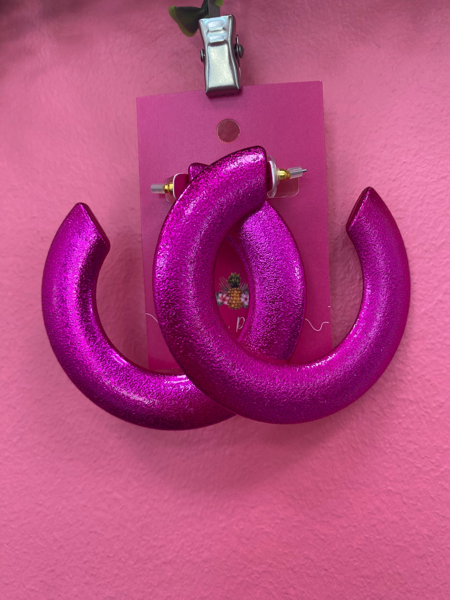 Fuchsia hoops