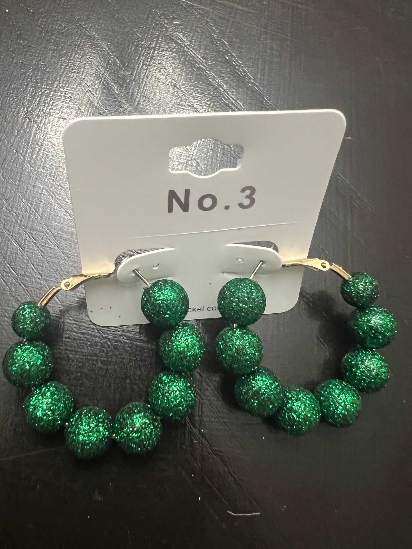 Green Ball Hoops