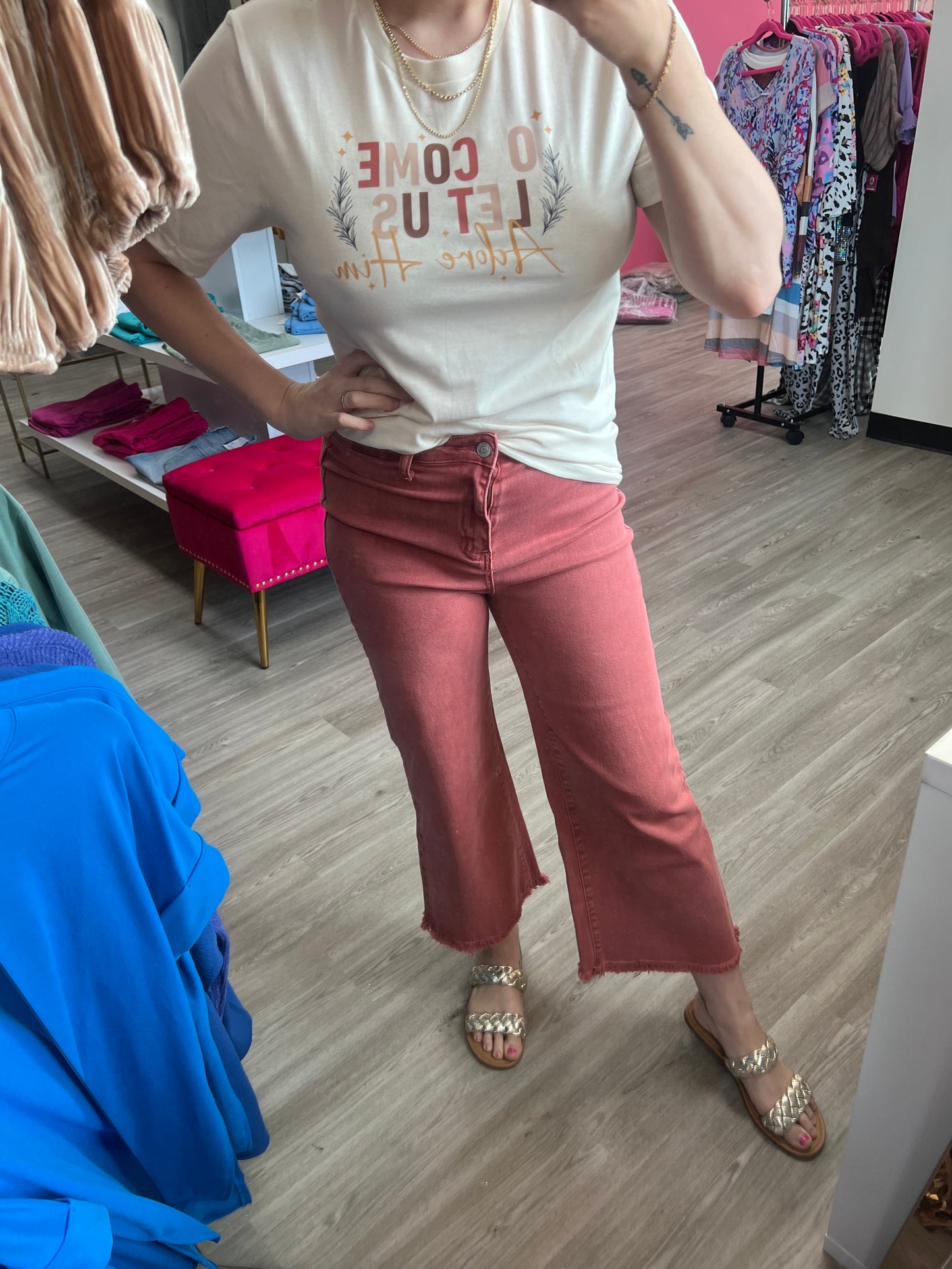 Adore him tee