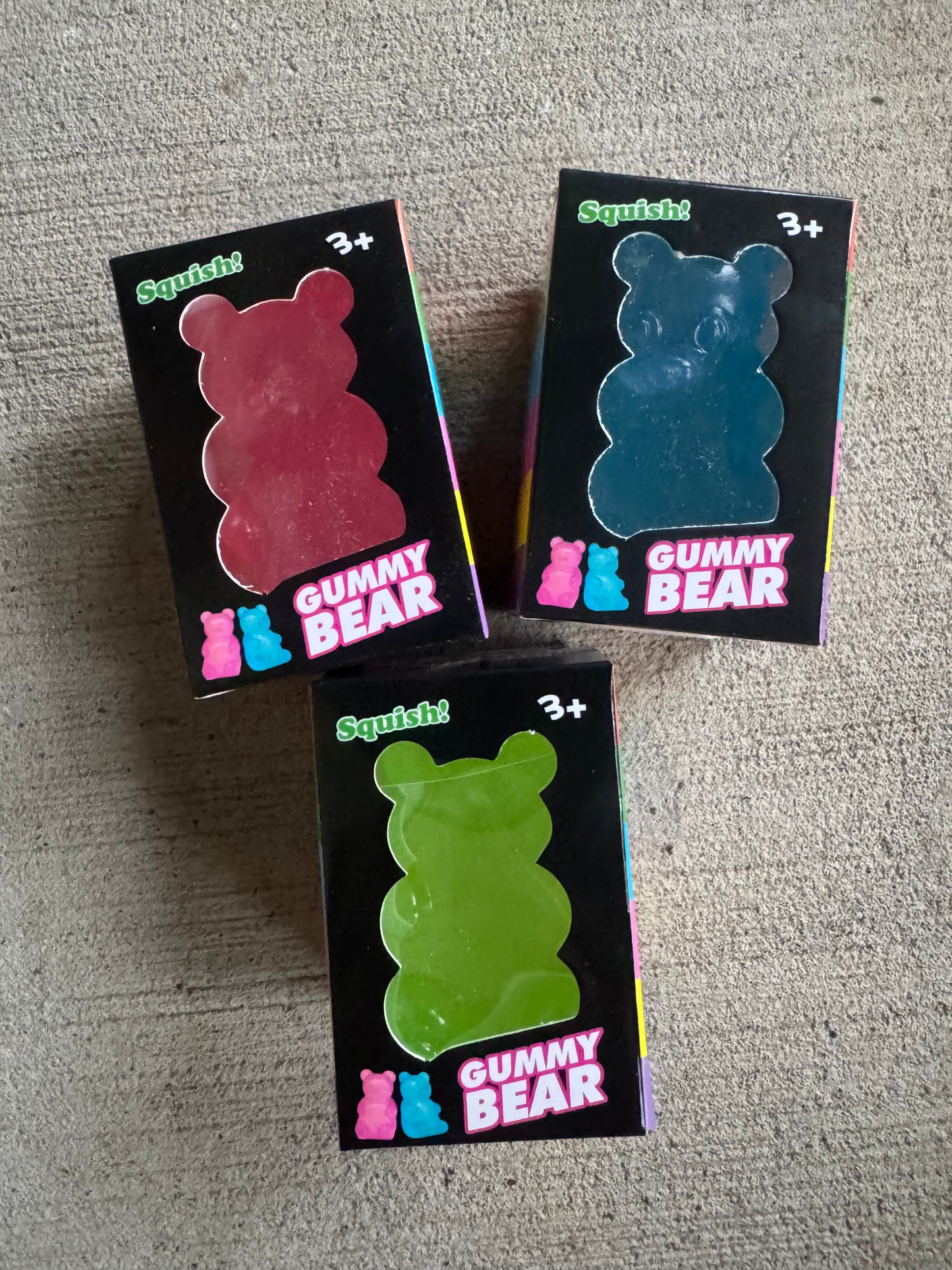 Slow Rise Gummy Bear Squishy Toy