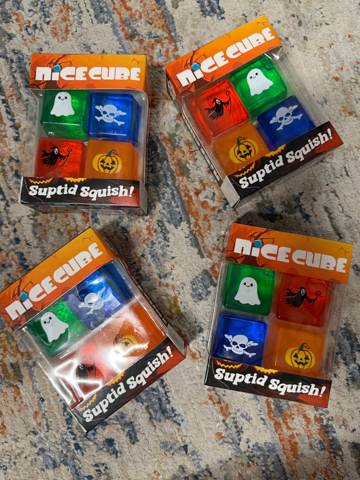 Halloween Slow Rise Cube Squishy