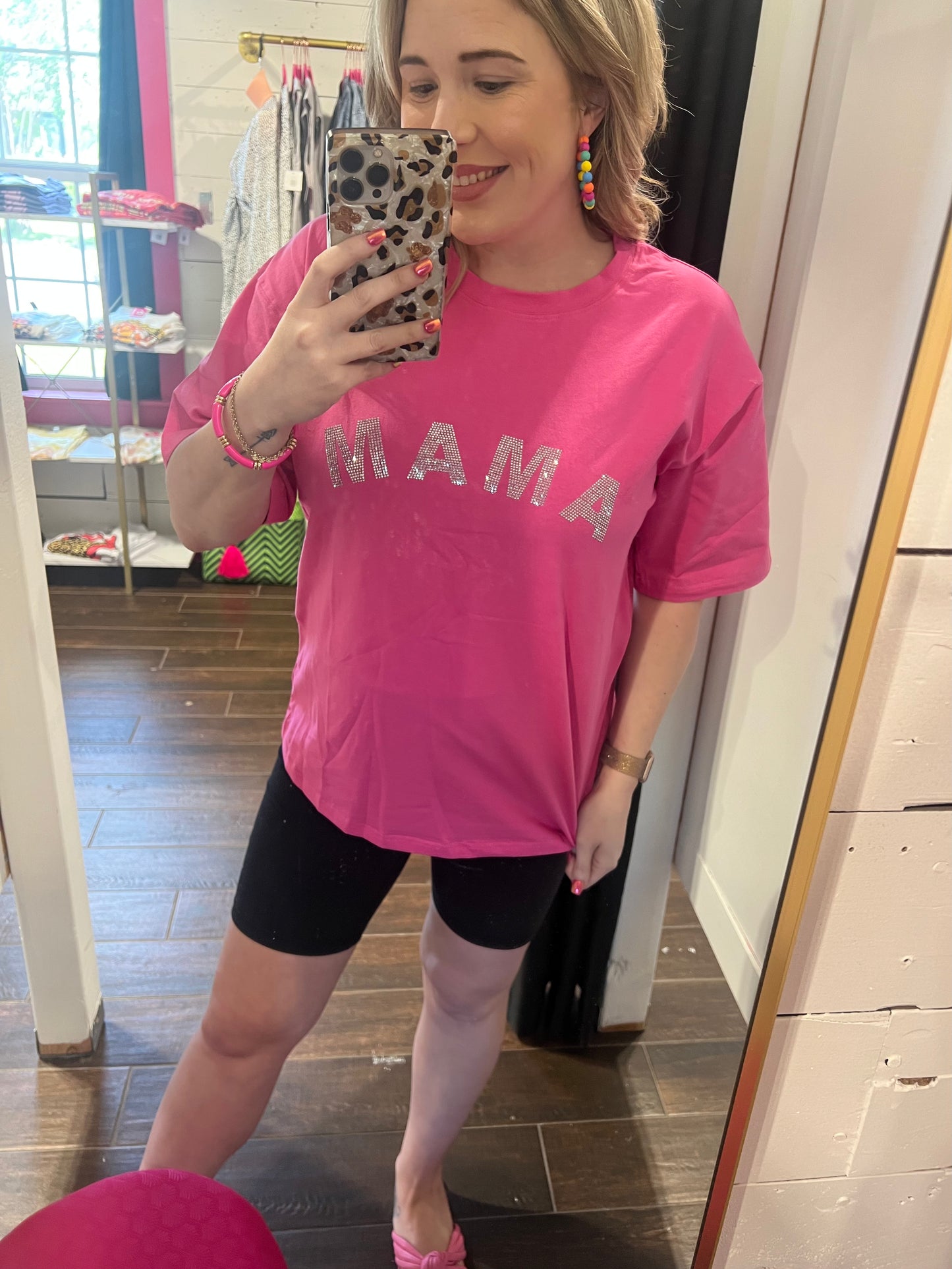 Rhinestone Mama Luxe Tee