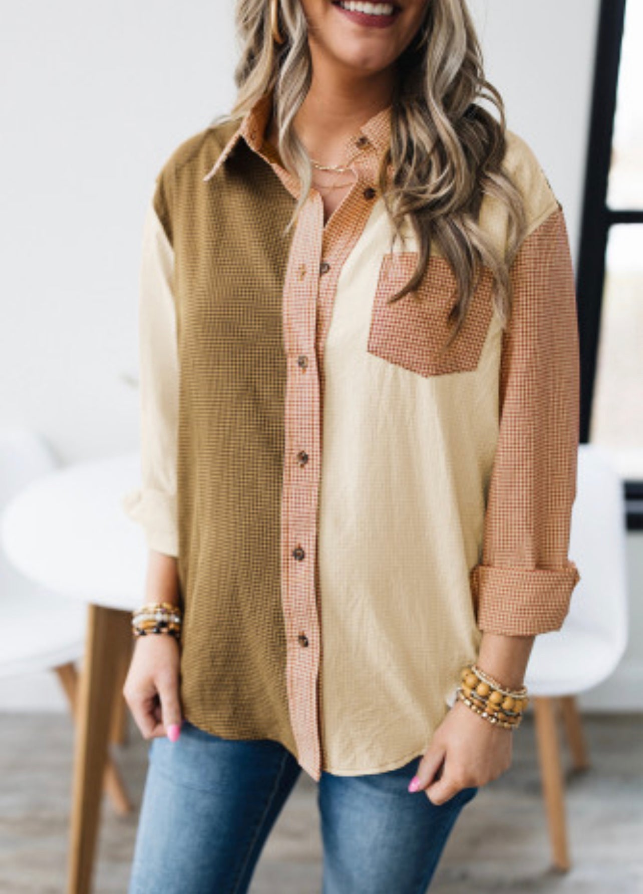 Plaid Button Up