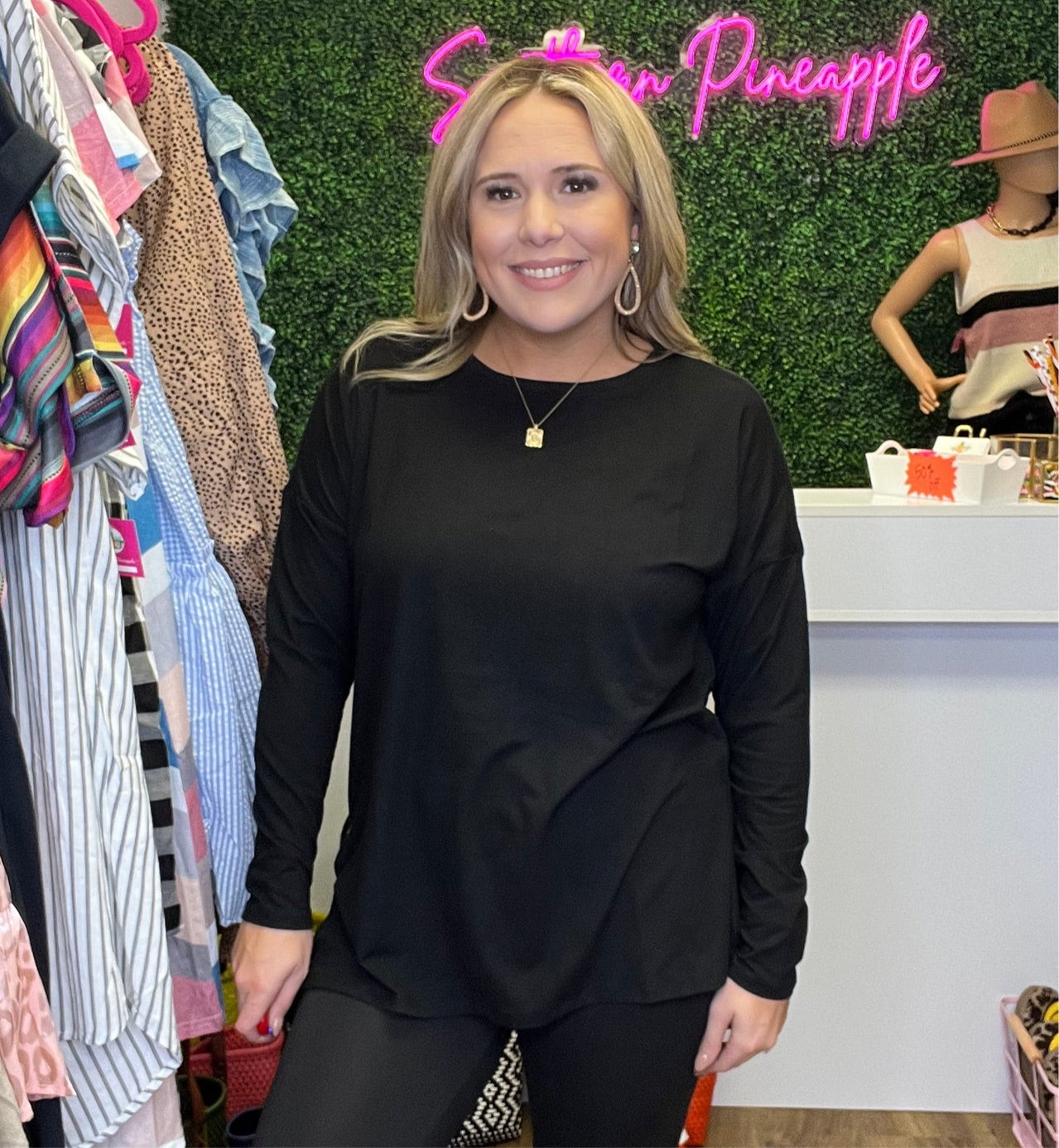 Black Zenana Top