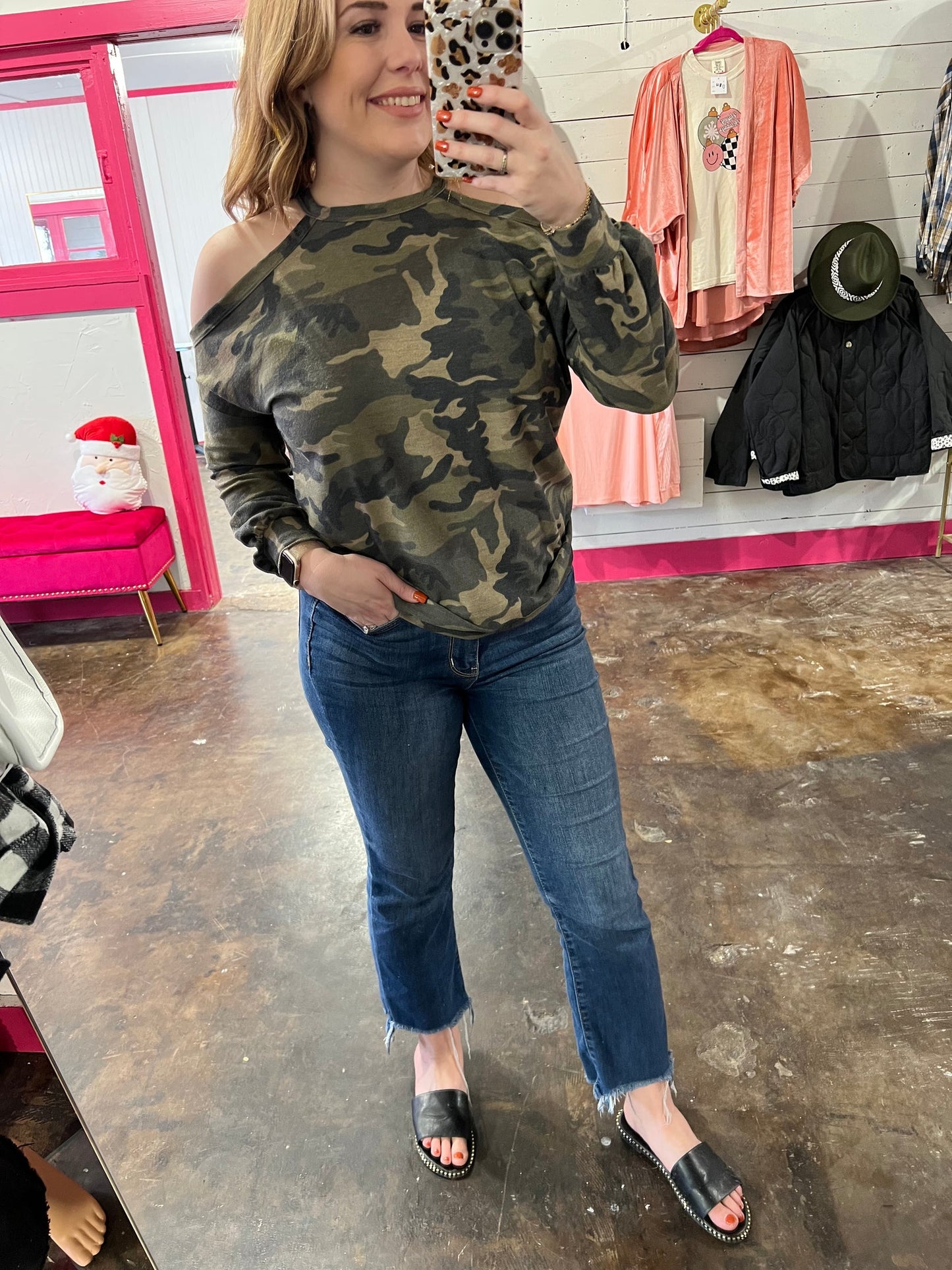 Camp Off Shoulder Top