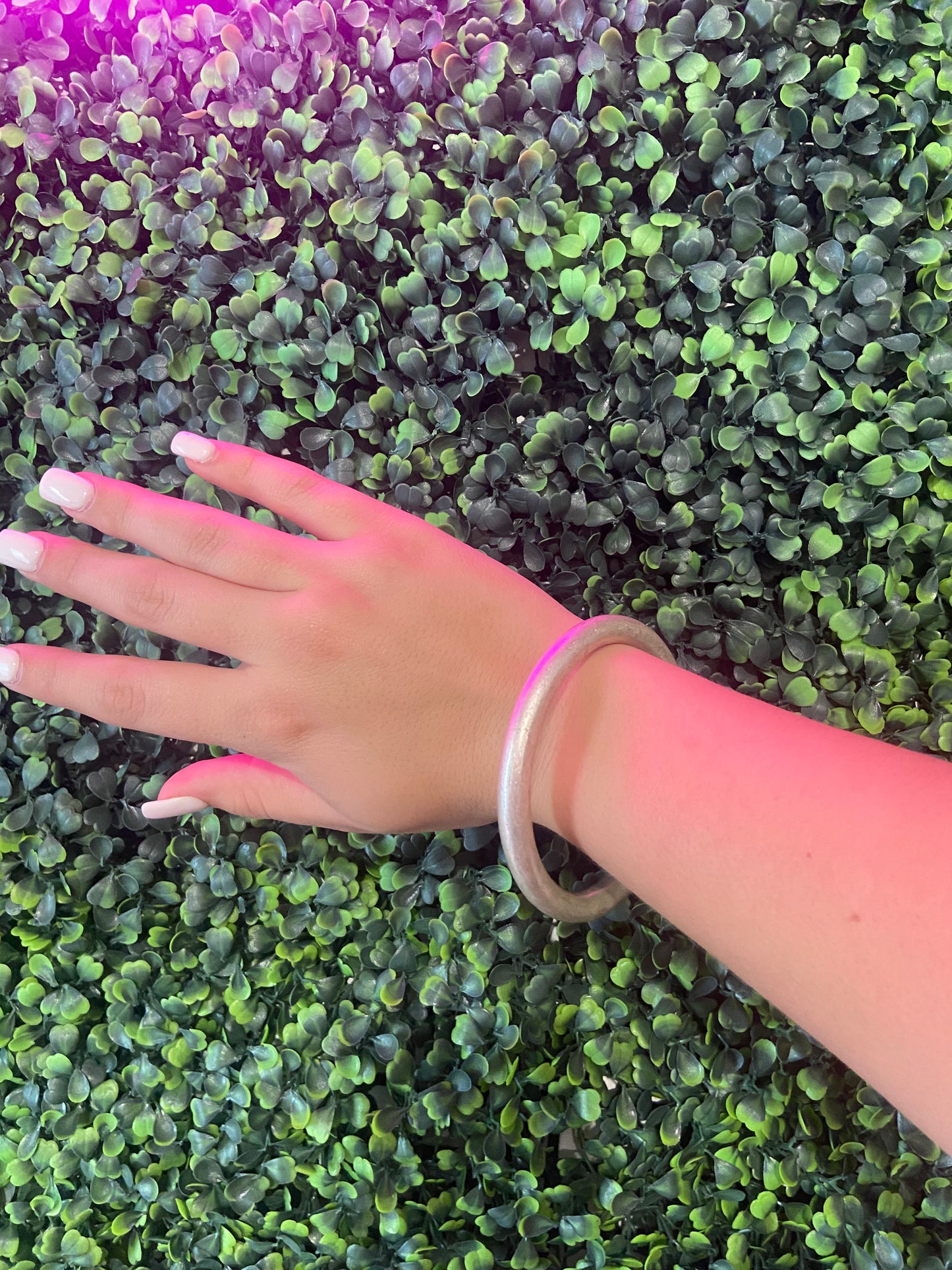 Silver Bangle Bracelet
